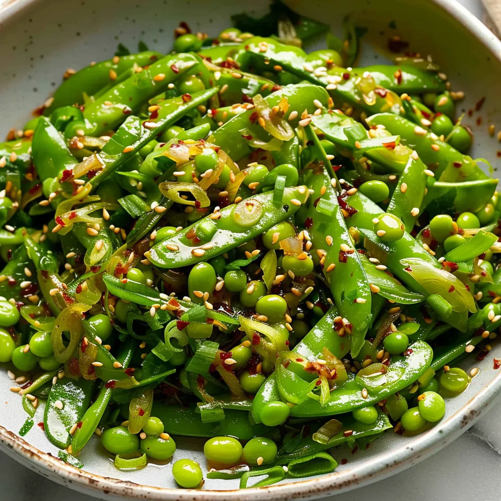 “Delicious Chili Crisp Snap Pea Salad Recipe for Fresh Flavor”
