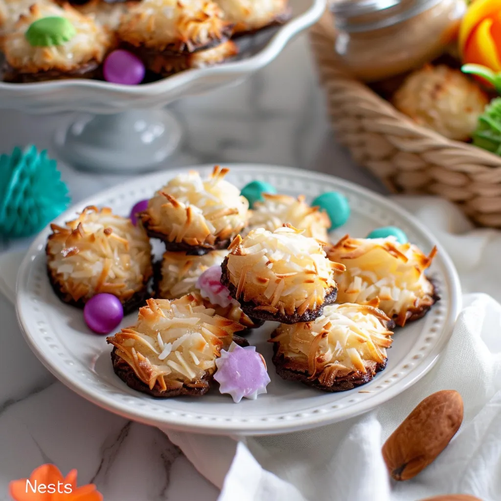 Coconut Macaroon “Nests”: Delightful Treats to Savor Today!