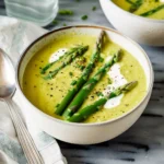 Creamy Asparagus Soup (without cream!)