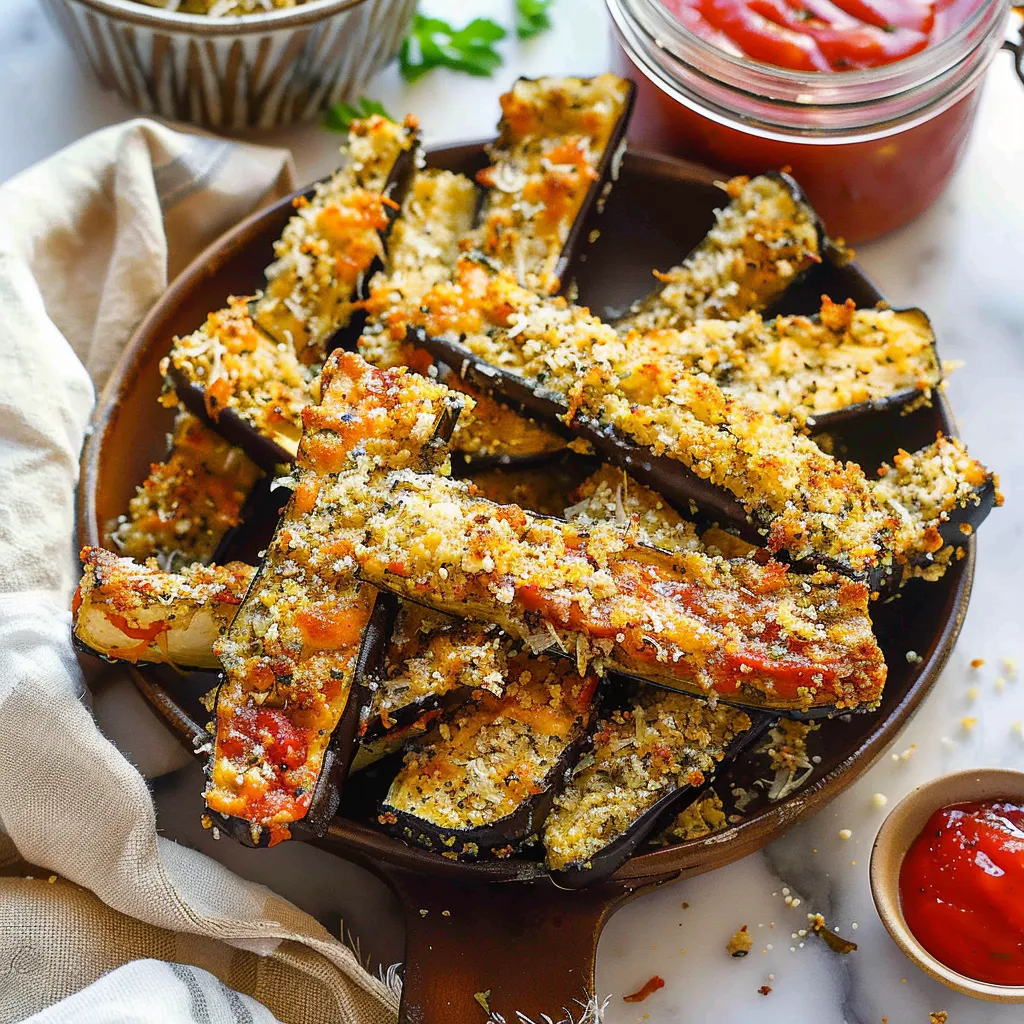 Crispy Eggplant Parmesan Fries: Irresistible Flavor Awaits!