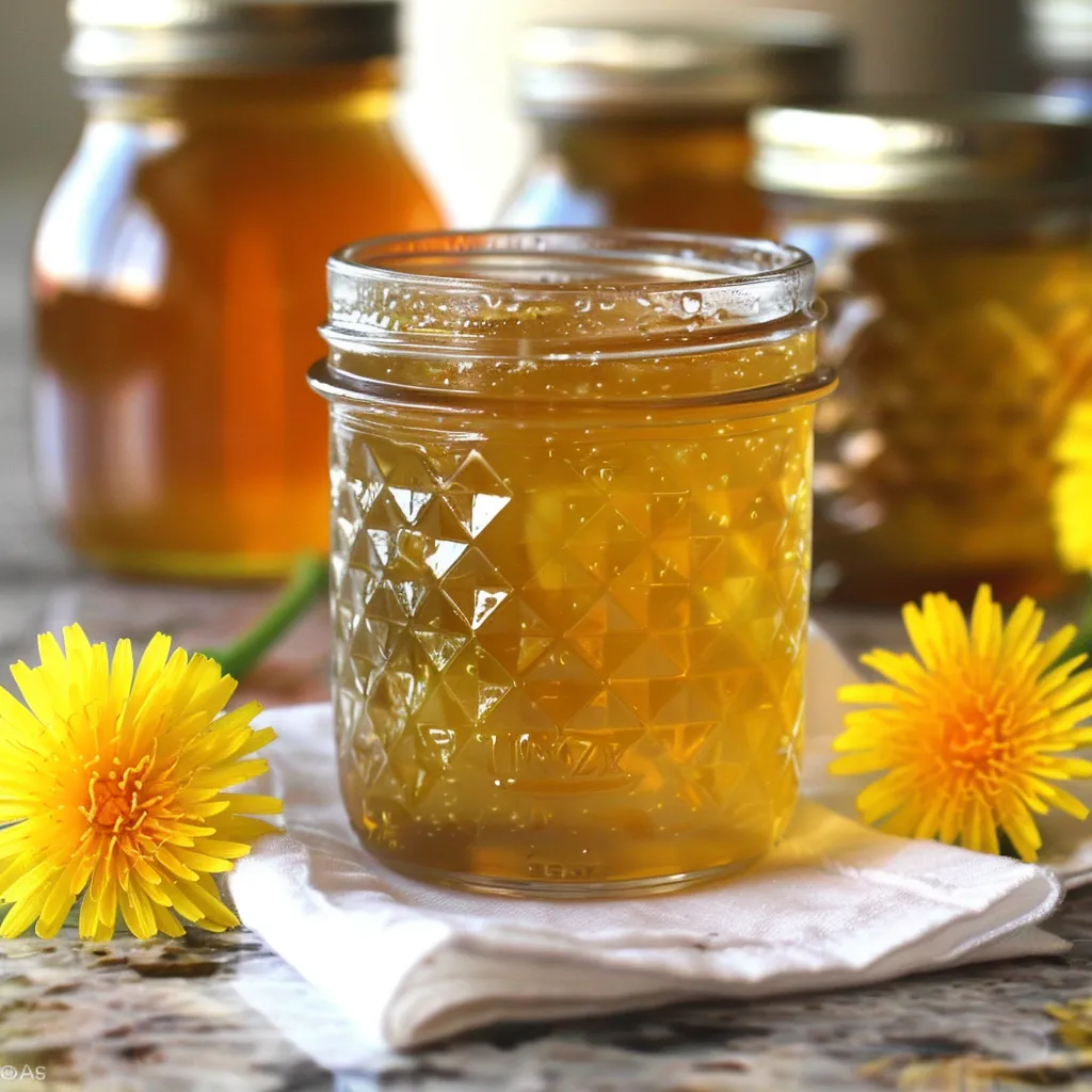 Delicious Dandelion Jelly Recipe for Wholesome Home Cooks