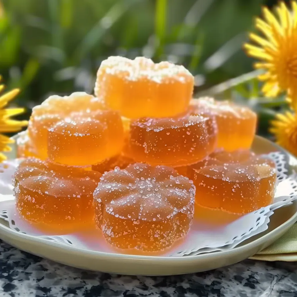 Homemade Dandelion Candy