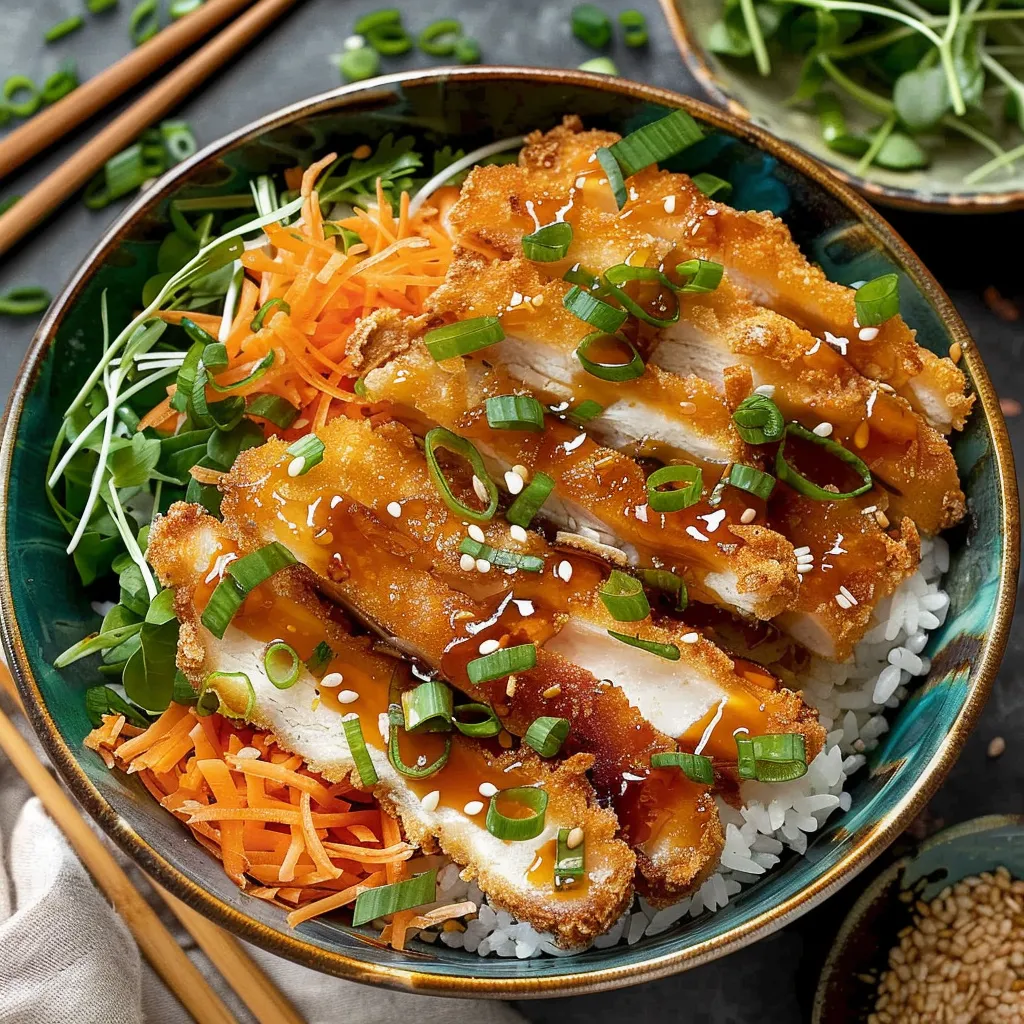 Savory Japanese Katsu Bowls: A Must-Try Culinary Delight!