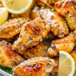 Lemon Pepper Chicken Wings