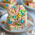 Lucky Charms Rice Krispie Treats