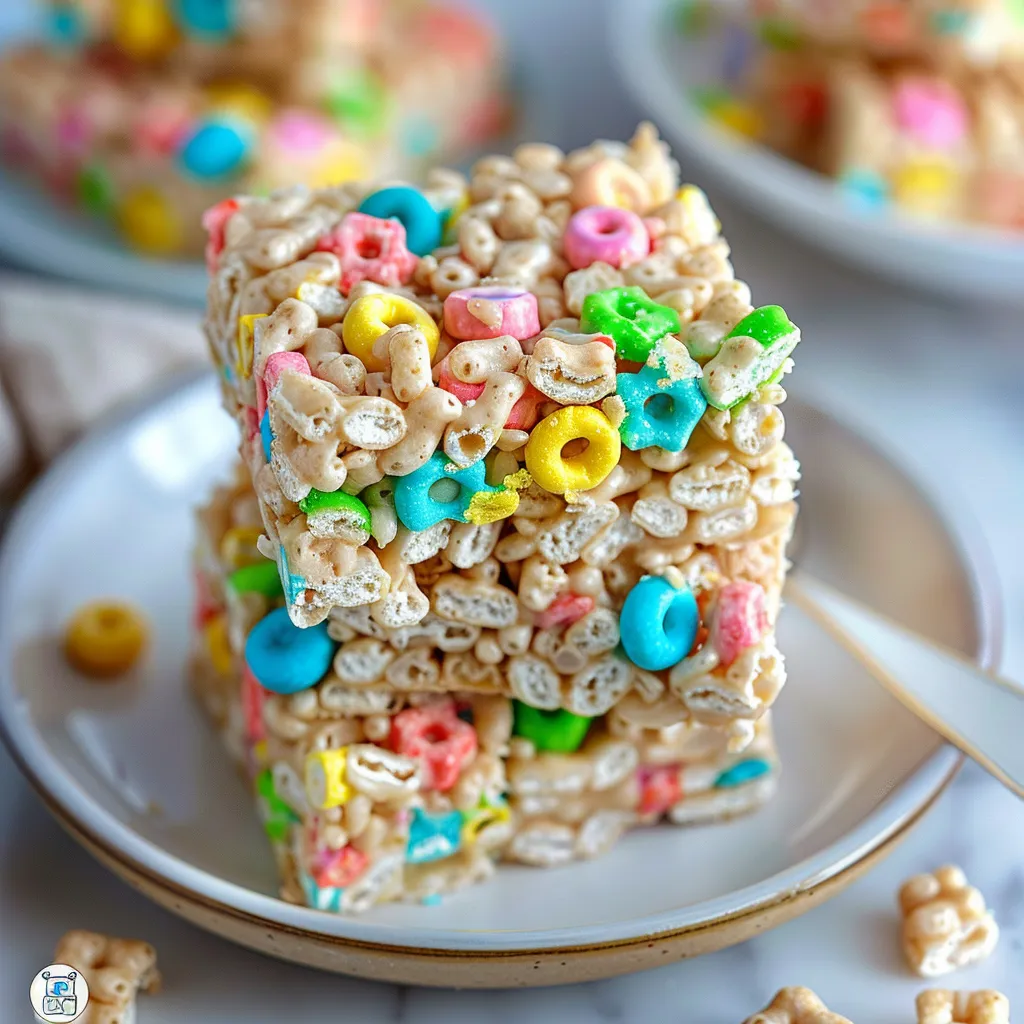 Delicious Lucky Charms Rice Krispie Treats You’ll Love Making