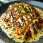 Mexican Chicken with Cheese Sauce
