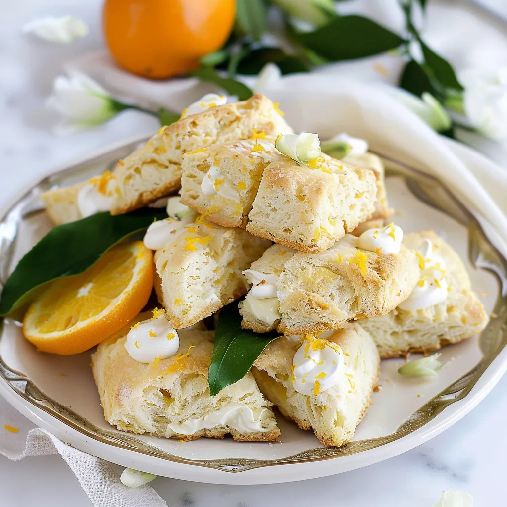 Irresistible Orange Cream Scones Recipe for Perfect Mornings