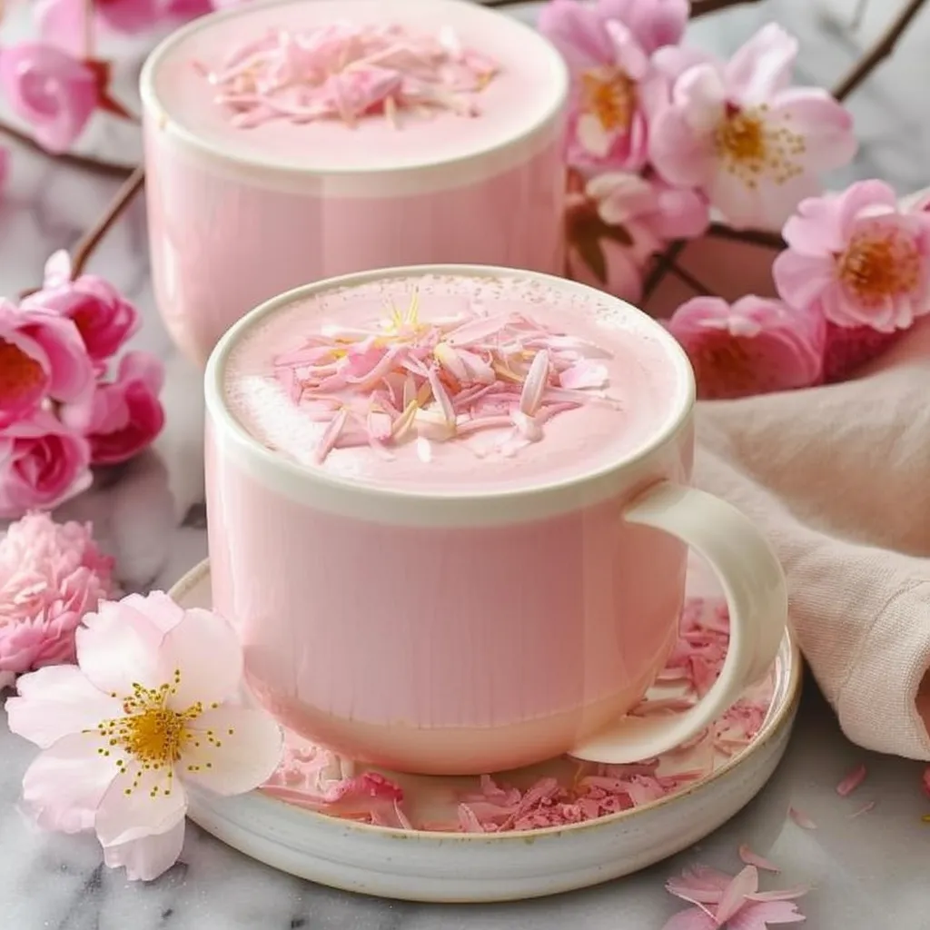 Delicious Sakura Latte Recipe: Whip Up This Floral Delight!