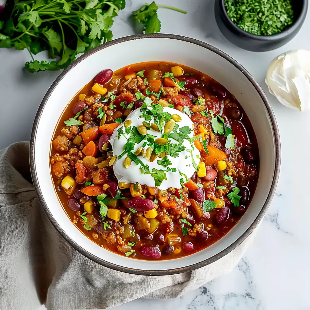 Mouthwatering Simple Crockpot Vegetarian Chili Recipe to Savor