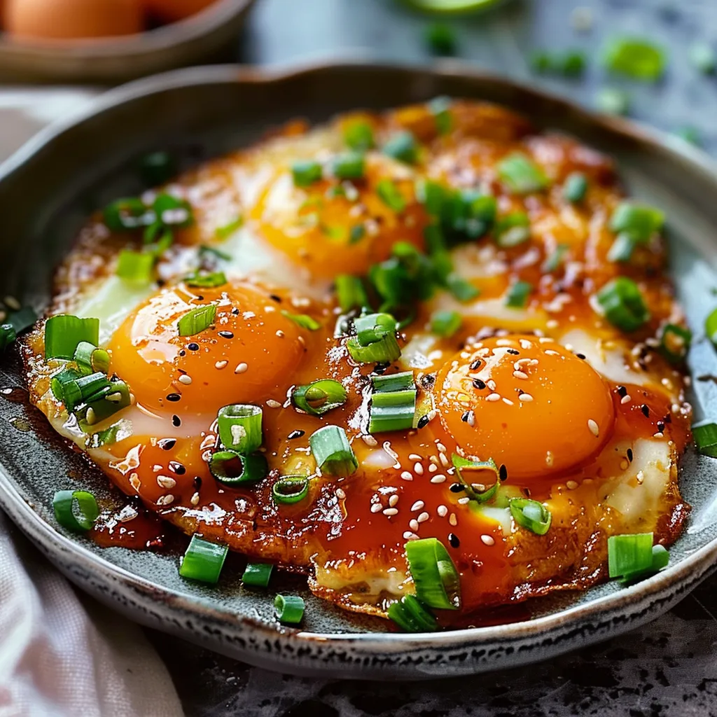 Irresistible Spicy Sweet and Sour Fried Eggs Recipe Unveiled