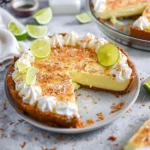 Toasted Coconut Key Lime Pie