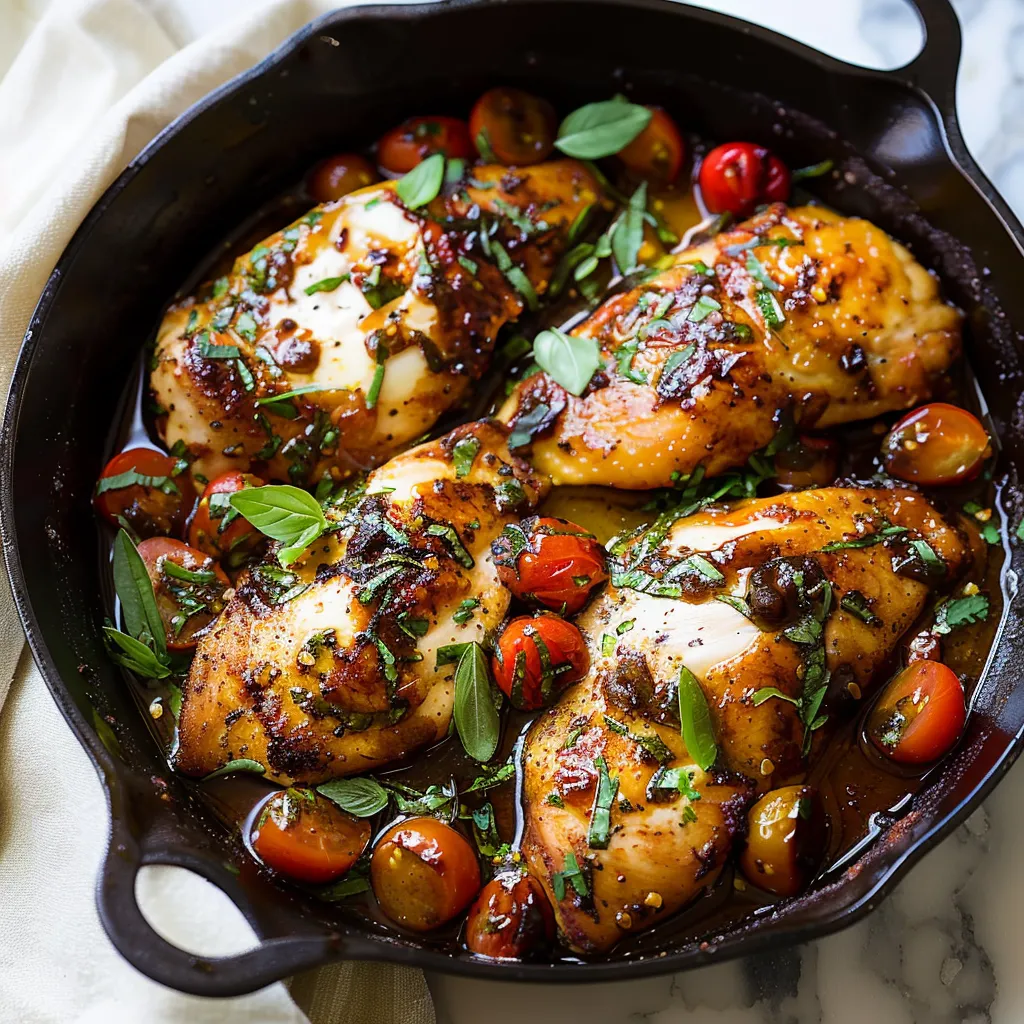 Delicious Baked Balsamic Chicken Recipe for Flavor Lovers
