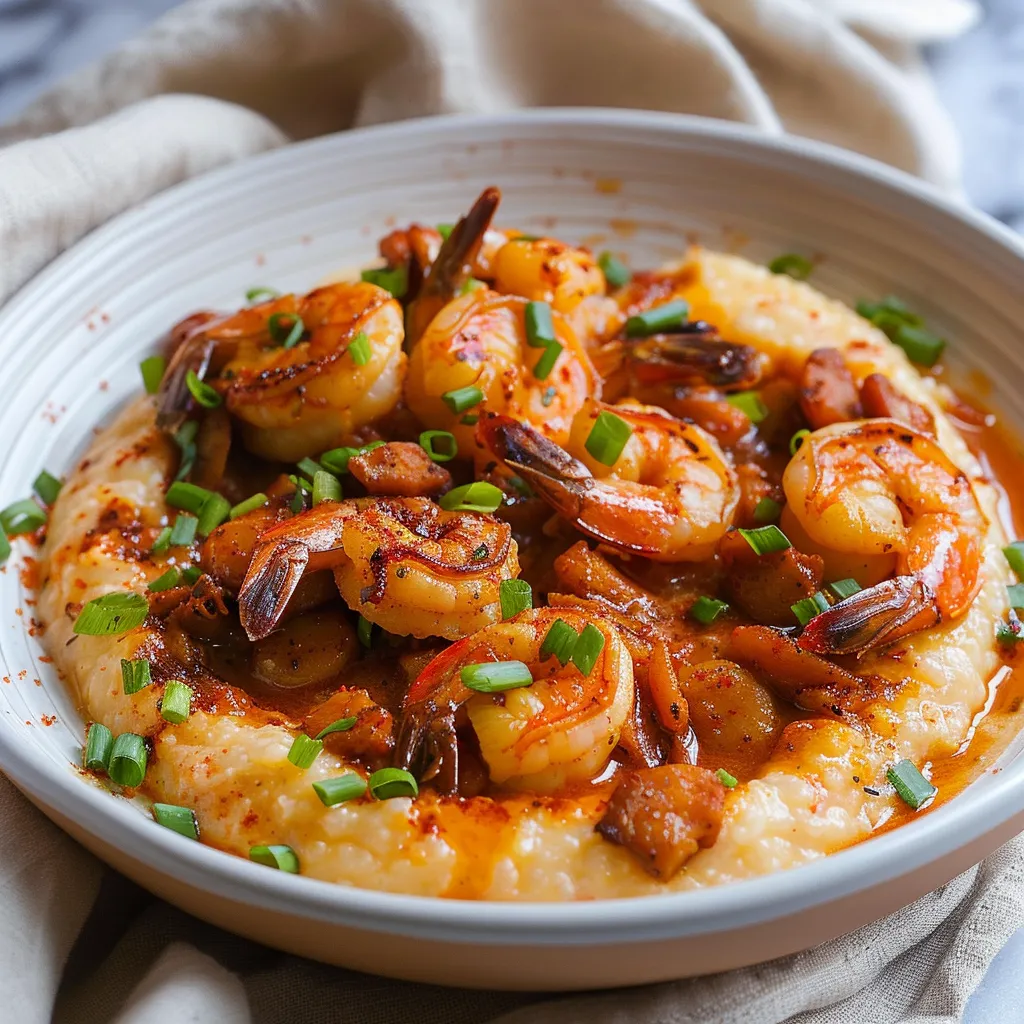 Savory Cajun Shrimp and Grits Recipe for Flavorful Appeal