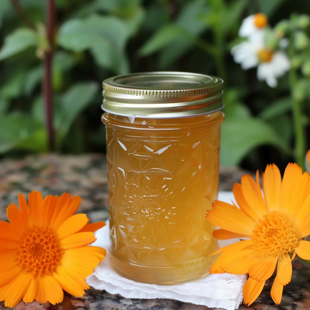 Transform Your Skin with Calendula Flower Jelly Magic!