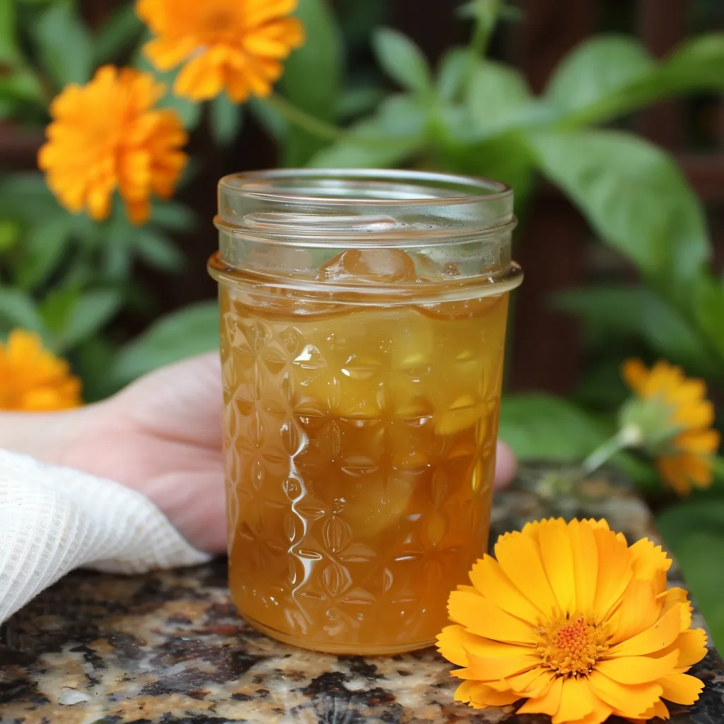 Calendula Flower Jelly