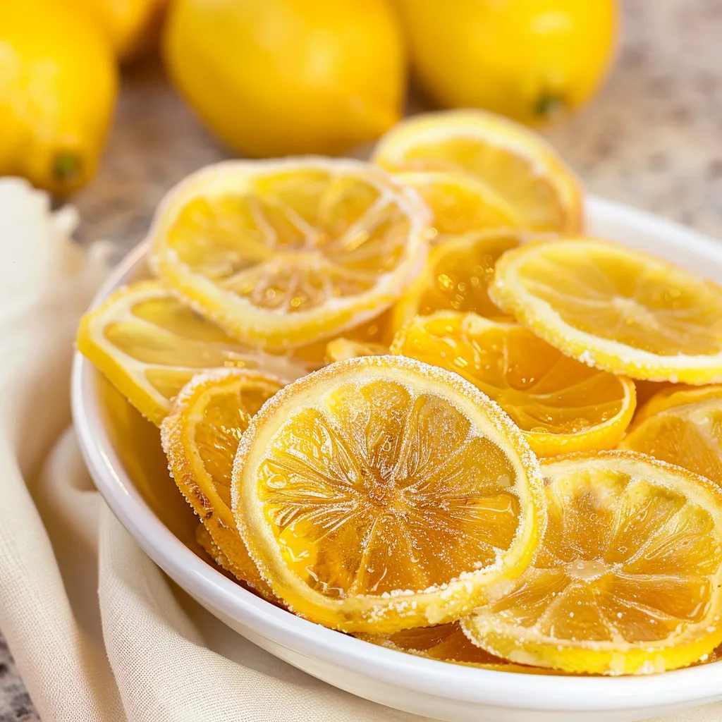 Candied Lemon Slices