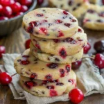 Cherry Buttercream Shortbread