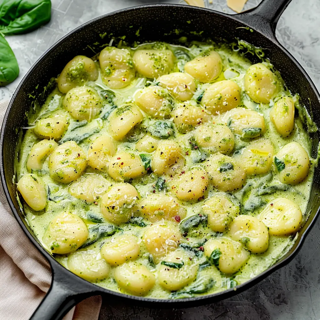 Delicious Creamy Pesto Gnocchi Recipe for an Irresistible Meal