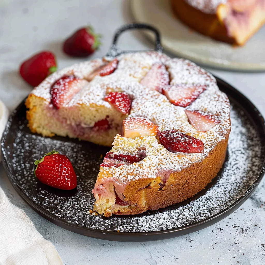 Delicious French Strawberry Cake Recipe for Celebration Joy