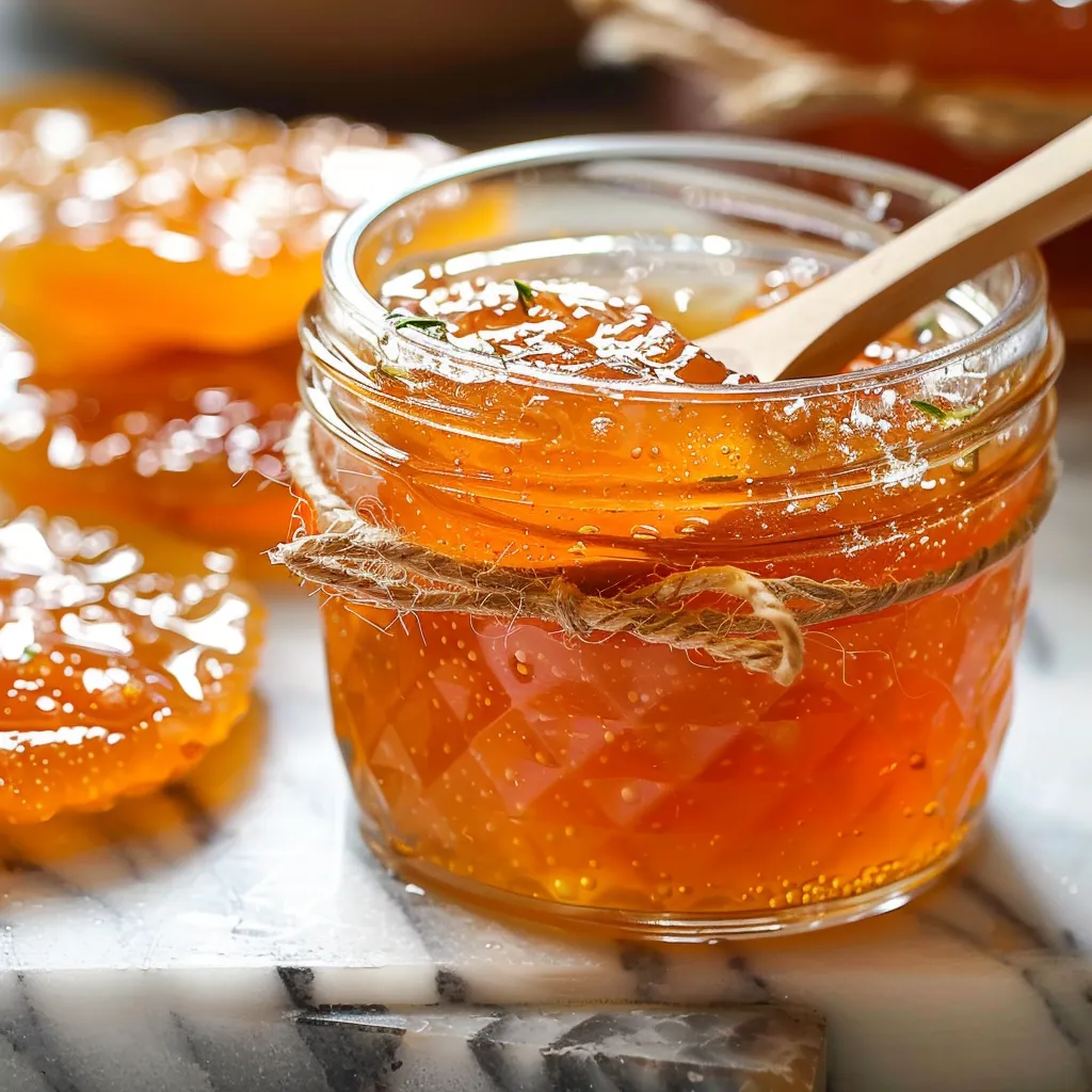 Delicious Homemade Apple Jelly with Thyme Recipe to Try