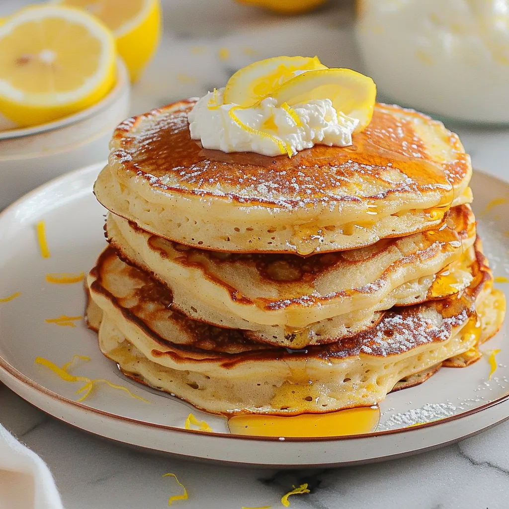 Irresistible Lemon Ricotta Pancakes for Perfect Breakfast Joy