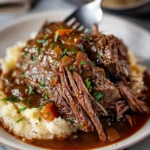 Slow Cooker Roast Beef with Gravy