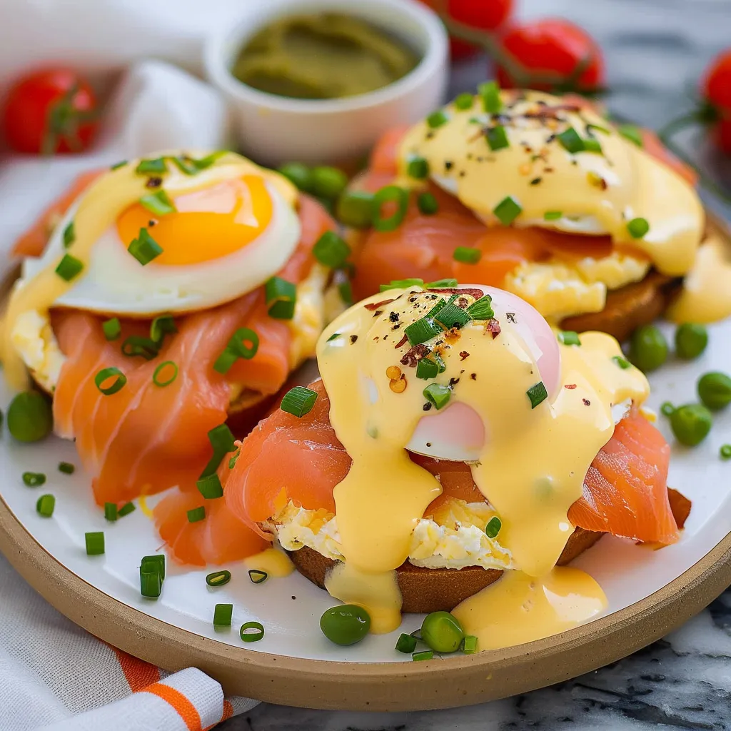 Smoked Salmon Eggs Benedict Recipe