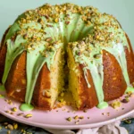 St. Patrick's Day Pistachio Bundt Cake