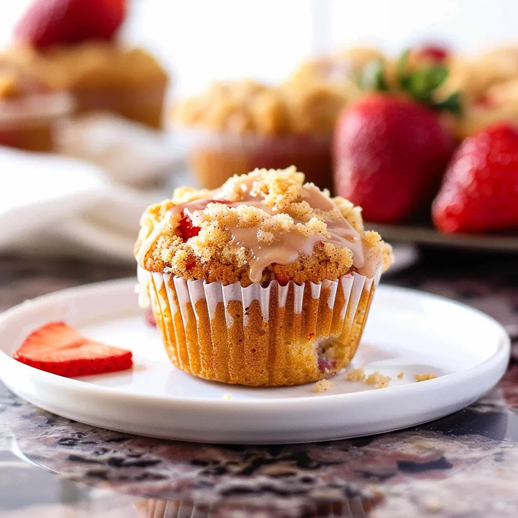 Delicious Strawberry Crumb Cake Muffins for Any Occasion