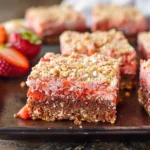 Strawberry Crunch Brownies