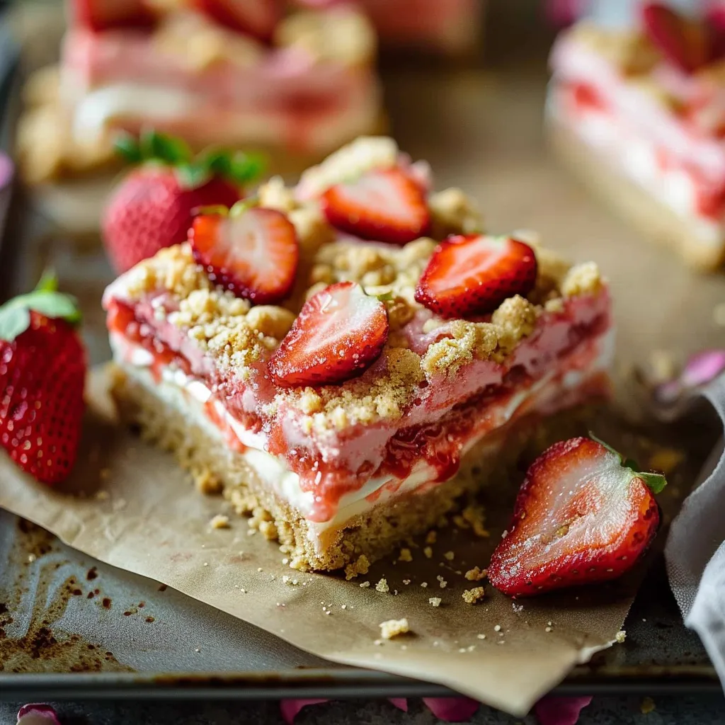 Irresistible Strawberry Shortcake Bars: Simple Recipe for Bliss