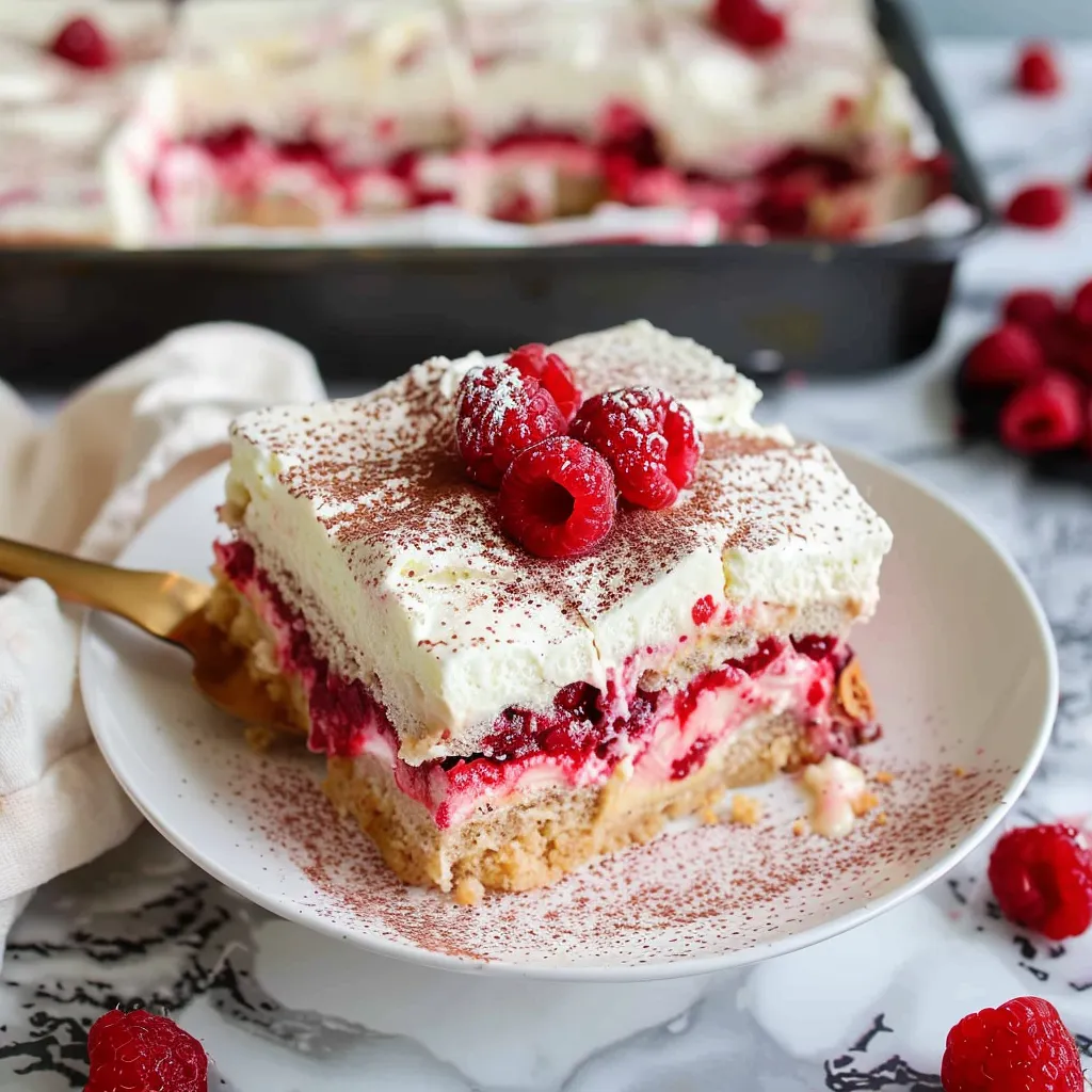 Decadent White Chocolate Raspberry Tiramisu Recipe to Savor