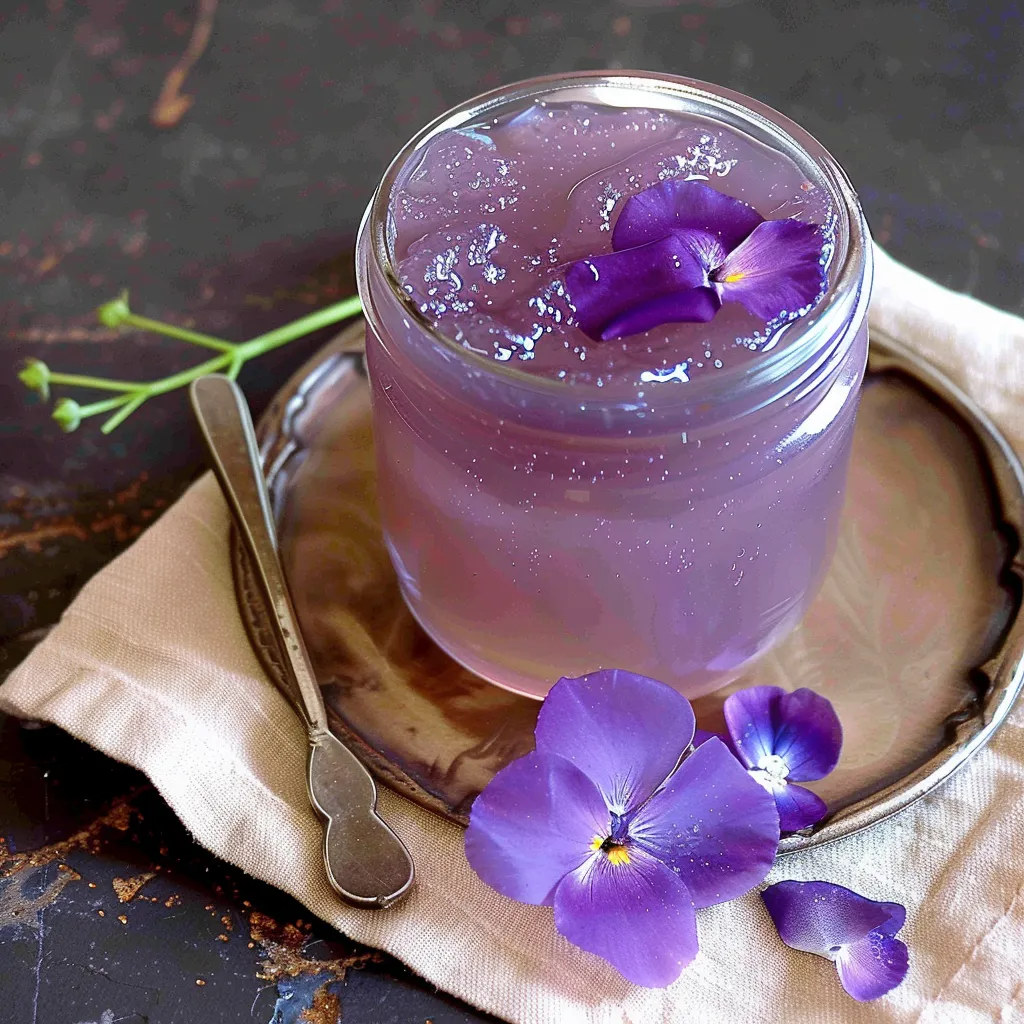 Delicious Wild Violet Jelly Recipe for Flavorful Delights