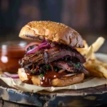 BBQ Beef Brisket Sandwiches