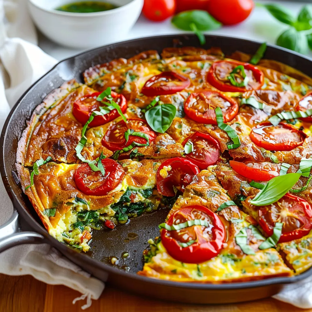 Caprese Frittata