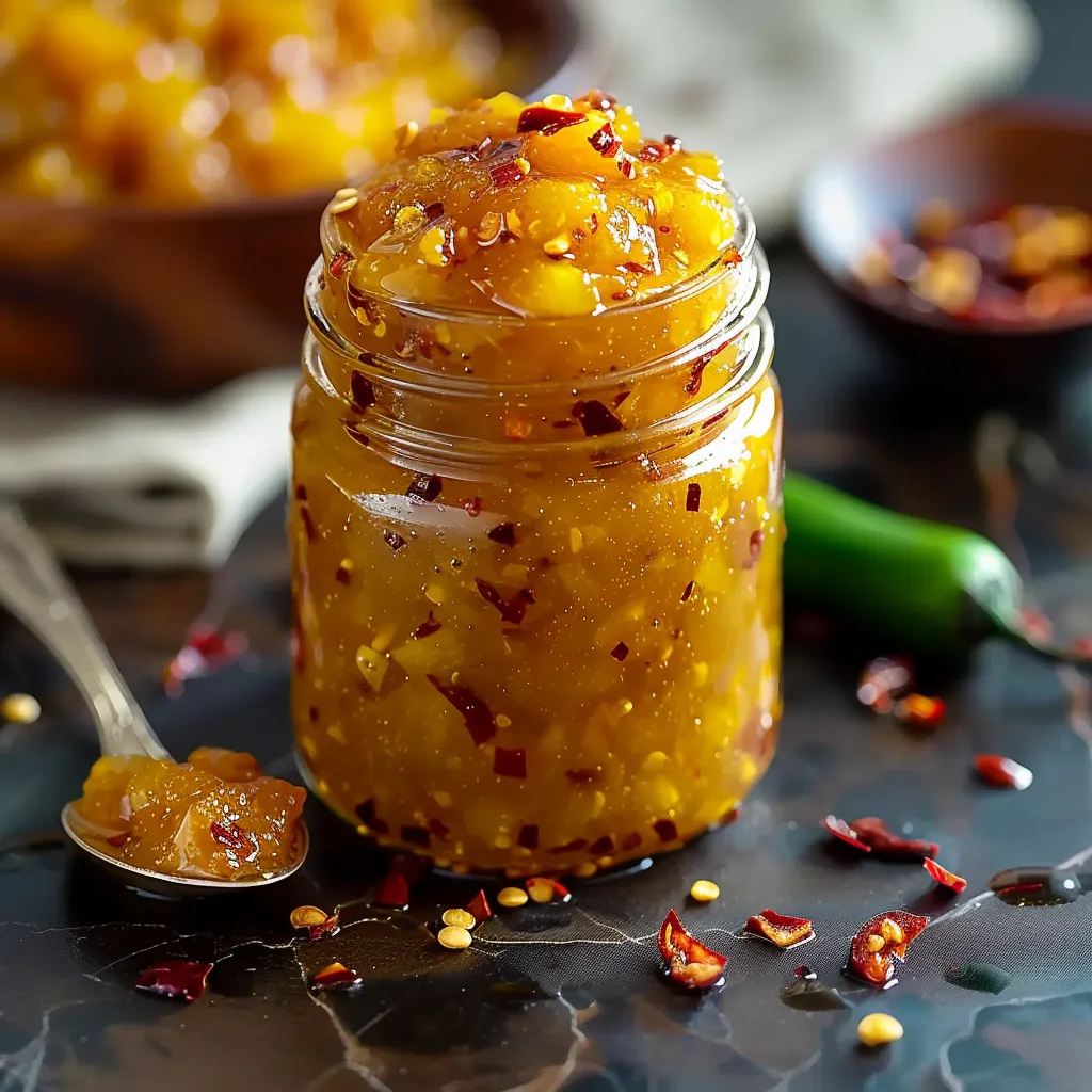 Savory Chunky Mango Jalapeno Jam: Bold Flavor Awaits You