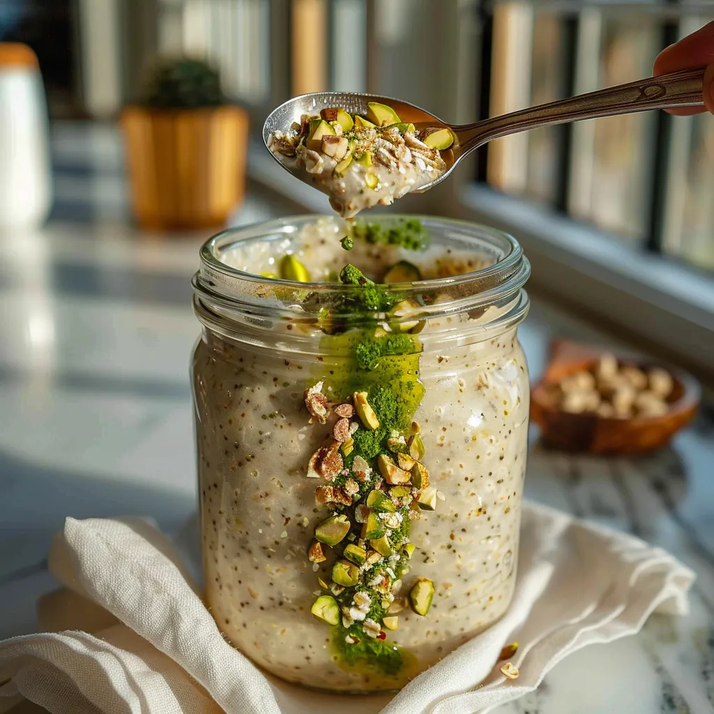 Delicious Creamy Pistachio Overnight Oats Recipe You’ll Love