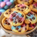 easter chocolate chip cookies