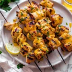 Honey Mustard Grilled Chicken Skewers