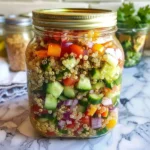 Mason Jar Quinoa Salad