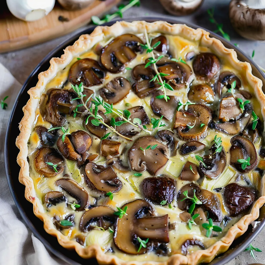 Delicious Mixed Mushroom and Leek Tart Recipe for Every Occasion
