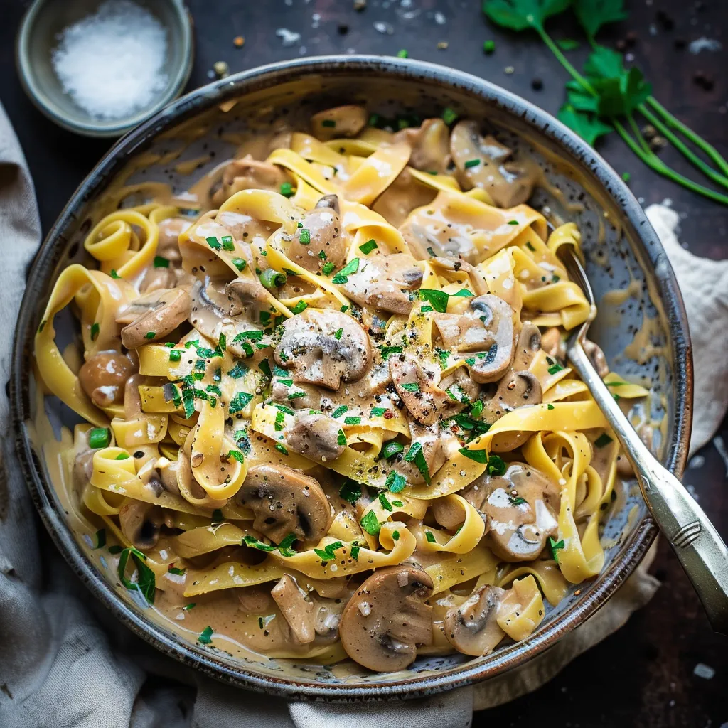 Mouthwatering Mushroom Leek Stroganoff Recipe You Must Try