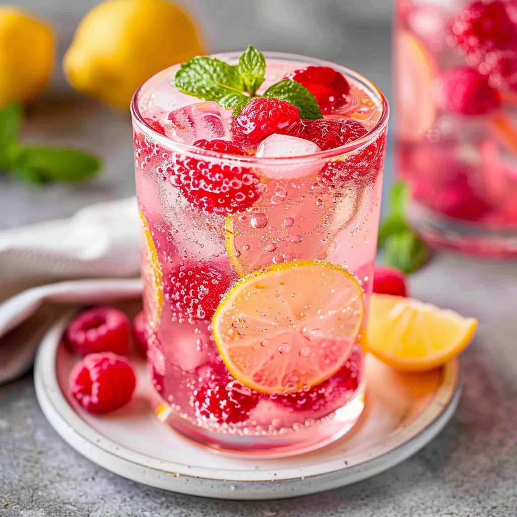 Refreshing Sparkling Raspberry Lemonade Recipe You’ll Love!