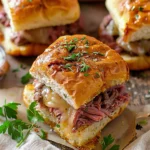 Roast Beef & Provolone Sliders