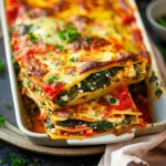 Vegetarian Spinach & Ricotta Lasagna