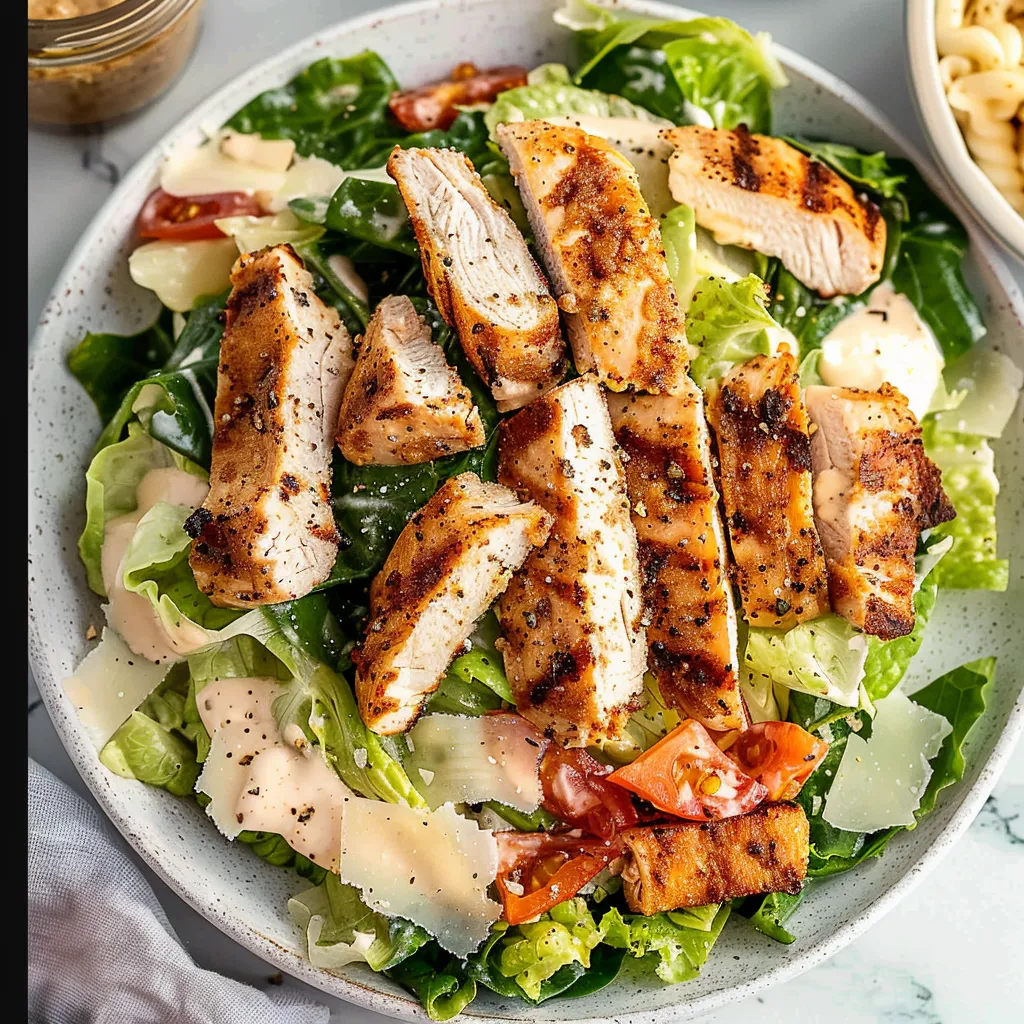Delicious Grilled Chicken Caesar Salad for a Healthy Meal