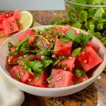 Watermelon Salad with Tajín