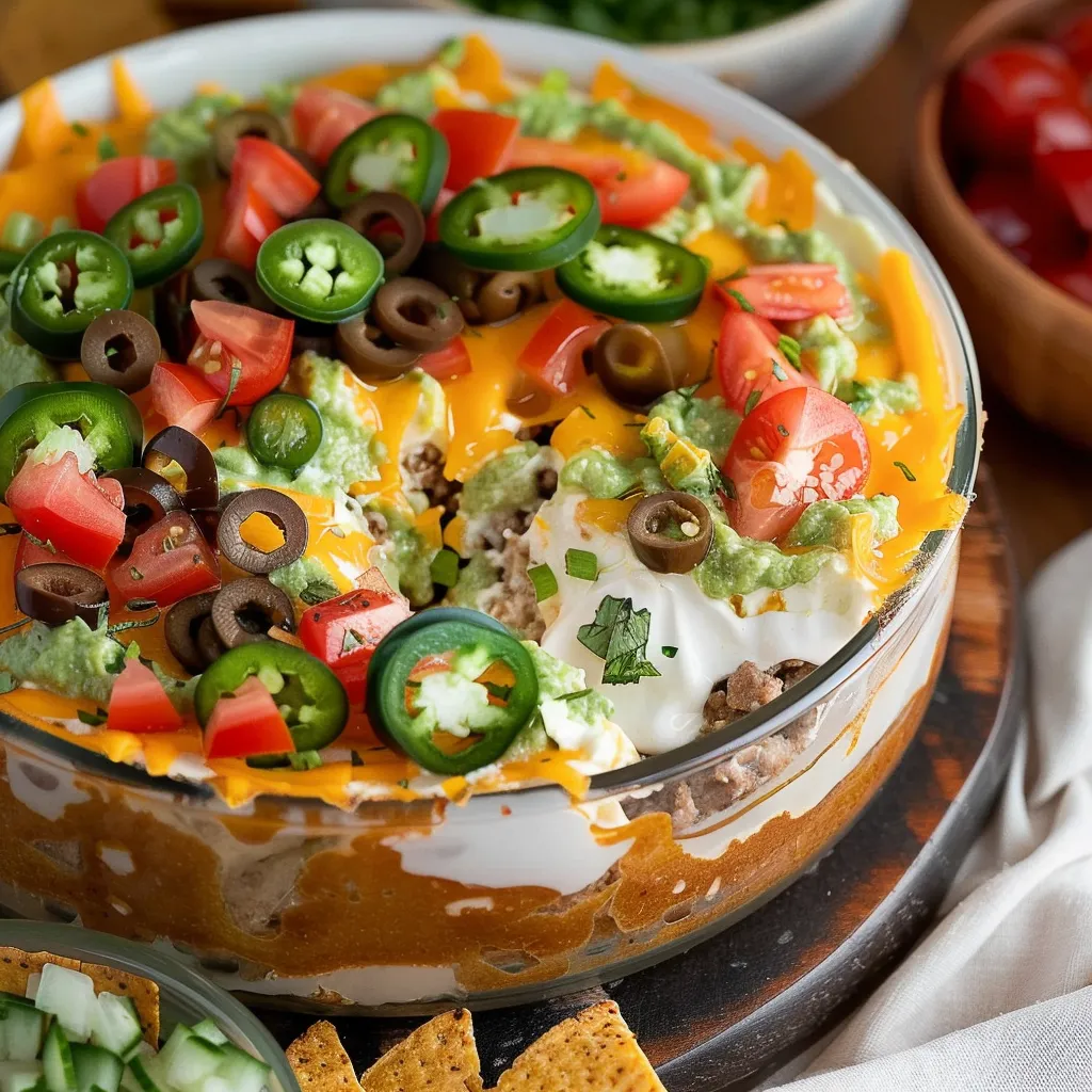 Savory 7 Layer Dip Recipe for Epic Game Day Parties