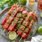 Watermelon Tajin Skewers